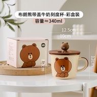 Mug Karakter Line dengan Skala Ukur dari Platefulnco