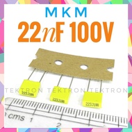 MKM 22nF 100V Metalized Polyester Capacitor 223 0.022uF
