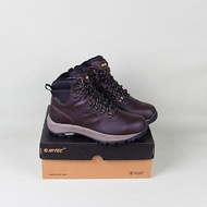 Hi-Tec Hi-Tec Men's Leather Waterproof Michelin Tire Sole Non Slip Abrasion Resistant Outdoor Climbing Boots Hiking Boots