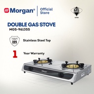 Morgan Tabletop Gas Stove MGS-9613S | Stainless Steel | 9kw