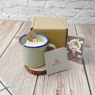 *HANDMADE CANDLE* Vintage Series Lemongrass Milk Scent Old School Heartwarming Birthday WarmthGift H