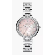 FOSSIL Karli 32mm Three-Hand Silver-Tone Watch in Stainless Steel BQ3182 [NEW AUTHENTIC GENUINE]