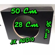 Paket Audio Mobil Power Subwoofer 12 Inch Box MDF