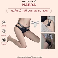 Women's Slit Panties - Sexy Cotton Women's Panties, Sexy Slim Fit Women's Cotton Panties 3272