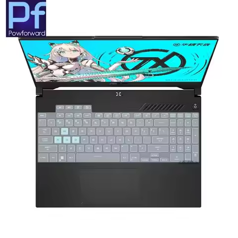 Silicone laptop Keyboard Cover for ASUS TUF Gaming F15 2023 FX507ZC4 FX507ZV FX507ZI FX507ZC FX507Z 