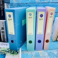 A4 File Boxes Plastic Archives Cases with Lid, File Folder Organizer Document Storage Filing Box