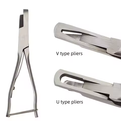 Ear Notcher Plier U Shape /v Shape Ear Notcher Plier for Pig Piglet Sheep Livestock Farm Animal Prod