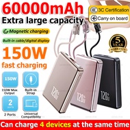 【Flight approval】3c power bank 60000mah ccc power bank 200W wireless powerbank fast charging mini po