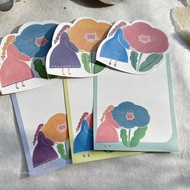 cotori Flower Girl Note Paper/Photocard