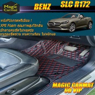 Benz SLC R172 2016-รุ่นปัจจุบัน Convertible (เฉพาะ 2ชิ้นหน้า) พรมรถยนต์ SLC300 SLC43 2016-รุ่นปัจจุบ
