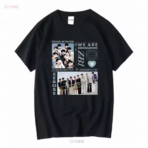 Zerobaseone Kpop T Shirt v1 ZB1 Jiwoong Zhang Hao Hanbin Seok Matthew Taerae Ricky Gyuvin Gunwook Yu