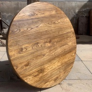 Only Sell Table Top, No Table Legs, Solid Wood Round Table Tea Table Dining Table
