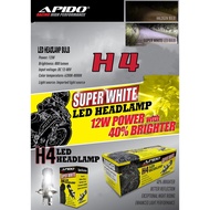 APIDO H4 LED HEADLAMP BULB LC135 V4 V5 V6 Y15ZR SRL115Z-FI FZ150I SOLARIZ EGOS-FI MT07 MT09 Z250-SL 
