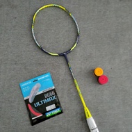 BADMINTON RACKET 30 LBS JEET SPEED S12 READY TO USE FREE BAG AND GRIP