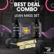 OX NUTRITION LEAN MASS SET COMBO [TURKES 90 & TESTBOOST 90]