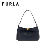 FURLA กระเป๋าสะพายผู้หญิง รุ่น SFERA SOFT M SHOULDER BAG สี NERO