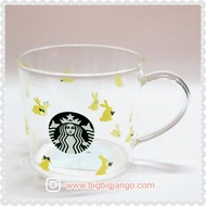 2023 JP starbucks新年限定玻璃杯 日本星巴克馬克杯