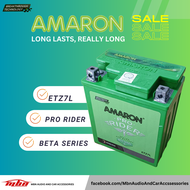 AP-ETZ7L Amaron Pro Bike Rider Motorcycle Battery Maintenance Free, Honda Supremo, Suzuki GS150, Yamaha Nmax, XT225