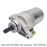 Motor Starter Mesin Listrik Sepeda Motor untuk YAMAHA CRYPTON T105 T105E TT-R 50 E OEM: 4ST-H1800-00