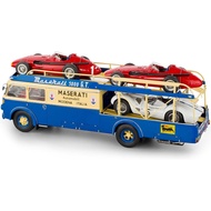 CMC 642 RN2 Bartoletti Car Transporter Racing Blue and Cream 1/18 Diecast Model Car M-097