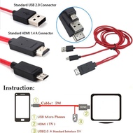 USB 3.0 Android to HDTV Cable length 6ft 1080p HD for galaxy S3/s4/s5/note2/galaxy note3/note4
