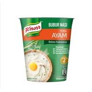[50% Voucher @PayDay] Knorr Instant Chicken Mushroom Porridge 35gram Cup Bubur Ayam Cendawan