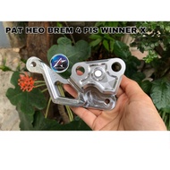 PAT PIG 4PIS WINNER / WINNER X ABS ON DISC 298mm - 300MM