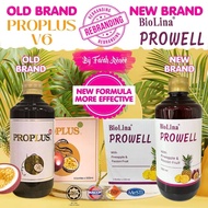 NEW FORMULA Prowell Proplus V6 Halal Natural Superfood Vitamin Detox Buah Markisa Nenas Prebiotic Pr