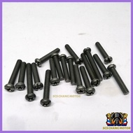 RXZ OLD ENJINE SKRU ENGINE COVER SCREW SET (18 PCS)