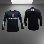 Jersey Sepeda Downhill MTB Polygon Dryfit Baju Lengan Panjang Tanpa Kantong Belakang