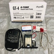 cherub GT-4 G-Tone Tuner 8-Band EQ Tuner(Black) ปรีแอมต์ EQ TUNER ตั้งเสียงกีต้าร์อัตโนมัติ สำหรับ