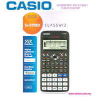 CASIO SCIENTIFIC CALCULATOR CLASSWIZ -   * FX-570EX *