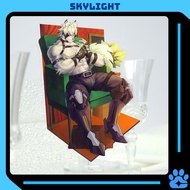 Model/ Standee Furry VON LYCAON - Zenless Zone Zero - Mica plastic-15cm