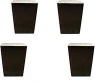 Solid Wood Furniture Support Legs,Kitchen Cabinet Feet,Trapezoid Pine Sofa Legs,Wooden Coffee Table 