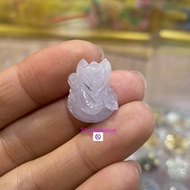 9-tailed fox, nine-tailed white fox, metal-glass element, good luck, happy love