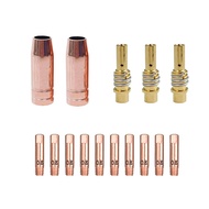 15 Cái Mỏ Hàn MIG Que Hàn 15AK 0.6 0.8Mm 1.0Mm 1.2Mm Vành Xe Chất Khí Mm Đầu Giữ 15AK MIG MAG Que Hà