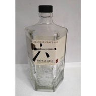 Japanese Roku Gin 70cl  Empty Liquor whisky bottle