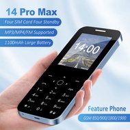 2025  M14 Feature Phone Four Sim Card Standby 2.4" Screen 1100mAh Battery MP3 MP4 FM Radio Senior Ph