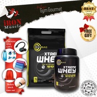 Free Gift - BodyBuild Xtreme Whey Protein 5.5lbs, With DigeZyme® 76Serv Rich in BCAAs Halal