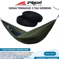 ( ORIGINAL ) hammock single jumbo. Arei Ayunan Jumbo Single. BB maks 200kg. ukuran 4 meter. hammock