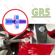 GR5 TC4 Titanium Universal Clutch Brake Cable Wire Adjuster M8 M10 Screw RCB Benelli Honda