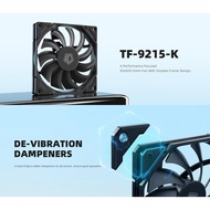 ID-COOLING TF-9215-K Black 92mm 9cm Slim 15mm PWM Fan