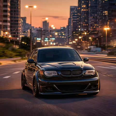 Front Bumper Lip Spoiler For Bmw 5 Series e60 e61 m5 Car Front Bumper Protector Lower Blade Splitter