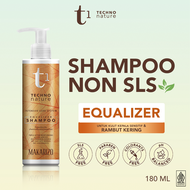 Makarizo T1 Techno Nature Equalizer Shampoo 180 mL - Shampo Non SLS / Sampo / Gentle Shampoo / Paraben Free / No Sulfat / Hair Care Hair Treatment Perawatan Rambut