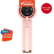 N68 Mini Handheld Cooling Fan Uses Turbine Engine With 100 Level Wind Power And  Large Capacity Batt