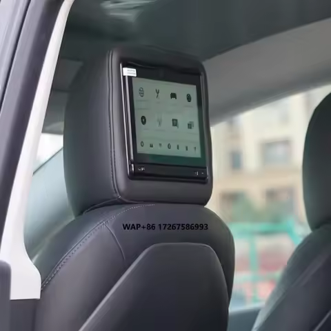 News Android Car Headrest Rear Screen for Model 3/Y Bluetooth WIFI Multimedia Player Touch Screen