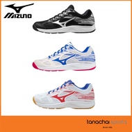 [สีใหม่ พร้อมส่ง] MIZUNO SKY BLASTER 2 รองเท้าแบดมินตัน Badminton มิซูโน่ ของแท้ 100% ขาว/แดง(71GA204503) 40.5 EU/260