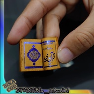 (Bisa COD) stambul AL QURAN tinta biru TANPA wadah