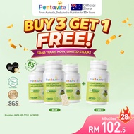 [Buy 3 Free 1] Pentavite Mixed Peach with Multivitamin Chewable Tablet 30s For Kids 3+ 12 Essential 