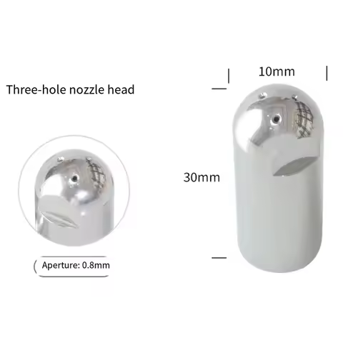 1pcs Coffee Maker Steam 1/3-Hole Nozzle 304 Stainless Steel Nozzle For EC9455/9555 Coffee Machine Ac